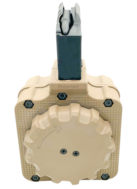 ProMag DRMA1-FDE   50rds Drum 308 Cal Fits AR-10 FDE Polymer