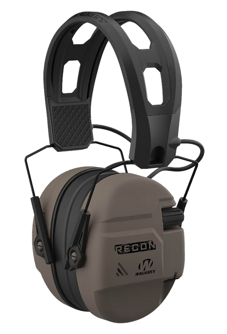 Walker's GWPRECM-FDE Recon Digital Muff Over the Head 26 dB Flat Dark Earth