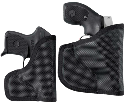 DeSantis Gunhide N38BJ8BZ0 Nemesis  Pocket Black Rubberized Fabric Fits Glock 43 Ambidextrous