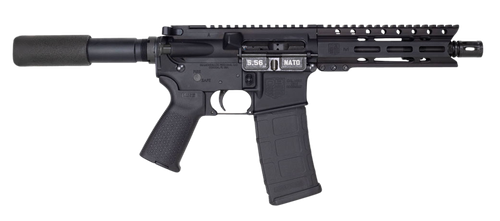 Diamondback DB1912K001 DB15  5.56x45mm NATO 30+1 7" Black Nitride Threaded Barrel, M-LOK Handguard, Black Aluminum Picatinny Rail Receiver, Black Buffer Tube, Black Magpul Grip, Right Hand