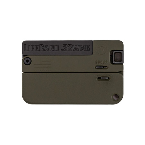 LIFECARD 22MAG BLACK/OD GREEN22 Magnum