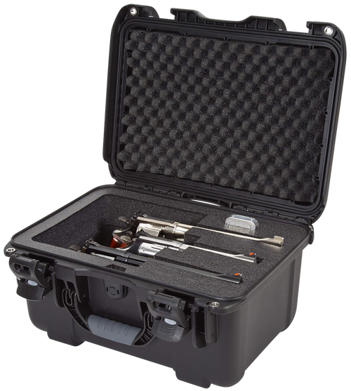 Nanuk 918REV01 918 3 Up Revolver Case Black Polymer w/ Foam Padding & Latches 14.90" L x 9.80" W x 8.60" H Interior Dimensions