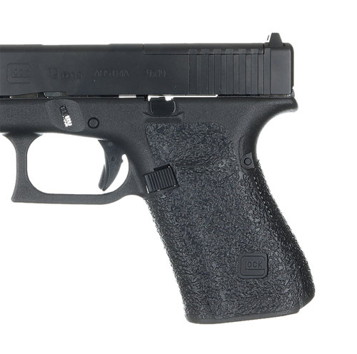 Talon Grips 383R Adhesive Grip  Glock Gen5 19/23/25/32/38/44 w/Medium Backstrap, Black Textured Rubber