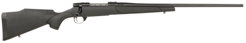 Weatherby VTX7MMRR4T Vanguard Obsidian Full Size 7mm Rem 3+1 24" Blued #2 Contour Threaded Barrel, Blued Drilled & Tapped Steel Receiver, Black Monte Carlo Synthetic Stock