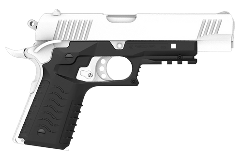Recover Tactical CC3H-01 Grip & Rail System  Black Polymer Picatinny for Standard Frame 1911