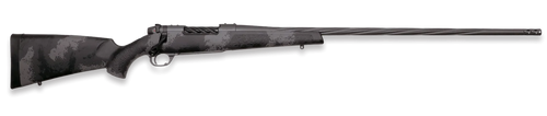 Weatherby MLW01N7MMRR8B Mark V Live Wild 7mm Rem 3+1 26" Gray Cerakote Fluted Threaded Barrel, Gray Cerakote Drilled & Tapped Steel Receiver, Fixed Black w/Gray Accents Polymer Stock, Right Hand