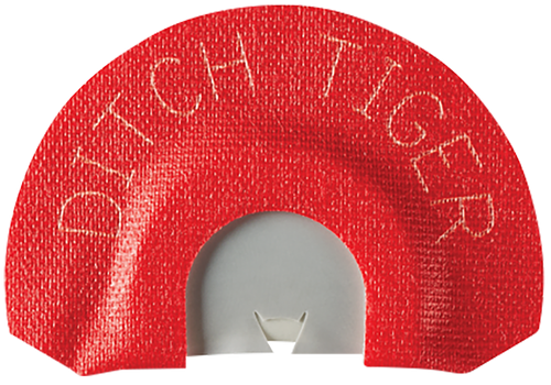 Johnny Stewart Wildlife Calls HSJSDIA8 Ditch Tiger Diaphragm Call Red Latex