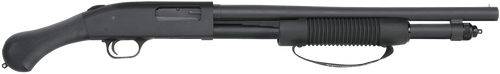 Mossberg 50639 590 Shockwave 12 Gauge Pump 3" 6+1 18.50" Matte Blued Heavy-Walled Barrel, Drilled & Tapped Matte Blued Stainless Steel Receiver, Black Raptor Birdshead Grip