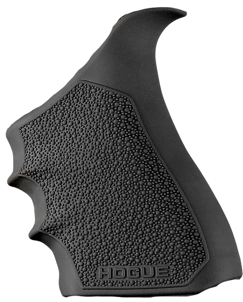 Hogue 17030 Grip Sleeve Handall Beavertail Black Rubber