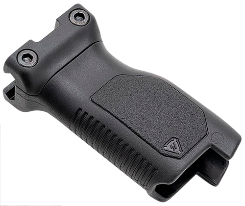 Strike Industries ARCMAGRAILLBK Angled Vertical Grip Long Black Polymer with Cable Management Storage for Picatinny Rail