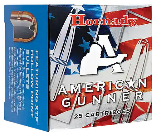Hornady 90324 American Gunner  38Special 125gr Hornady XTP Hollow Point 25 Per Box/10 Case