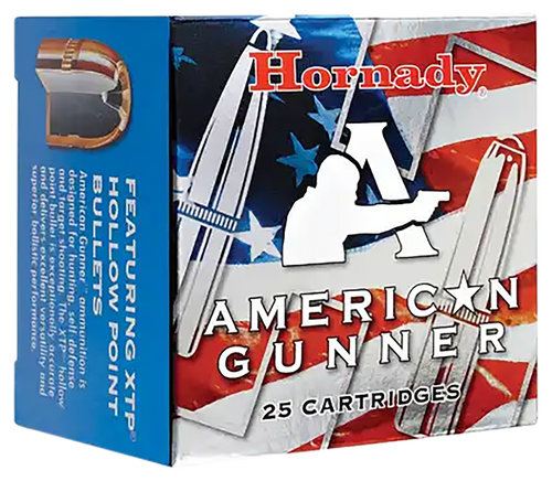 Hornady 90324 American Gunner  38Special 125gr Hornady XTP Hollow Point 25 Per Box/10 Case