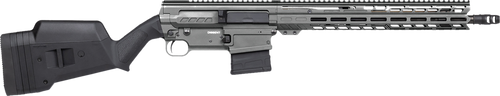 CMMG 38A530CTNG Dissent BR3 308 Win 10+1 16.10" Black Nitride Threaded Barrel, Tungsten Cerakote Aluminum Receiver w/Picatinny Rail, M-LOK Handguard, Magpul SGA Black Polymer Stock, Ambidextrous