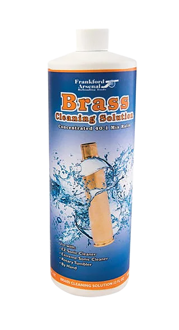 Frankford Arsenal 878787 Ultrasonic Cleaner Brass Cleaner 32 oz Bottle