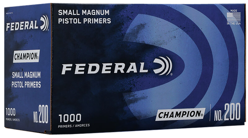 Federal 200 Champion Small Pistol Multi Caliber Handgun 1000 Per Box/5 Case