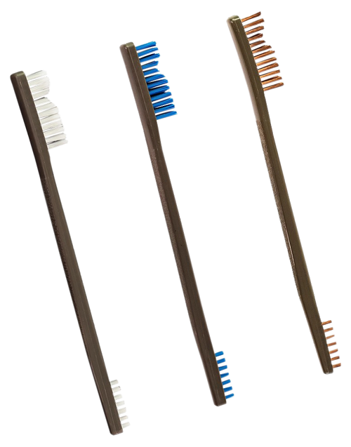 Otis FG3163NBBZ AP Brushes  Universal Bronze/Nylon Bristles 3 Pack