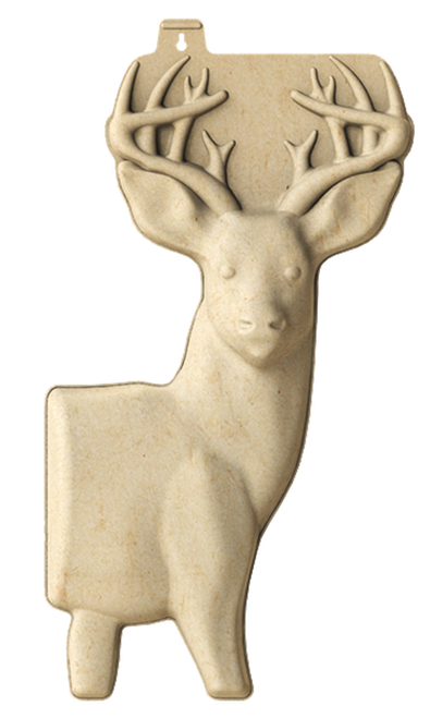 Birchwood Casey 3DTDTDEER 3D Deer 31.25" x 17" x 4" Tan 3 Per Pack
