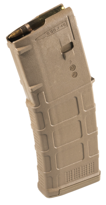 Magpul MAG557MCT PMAG GEN M3 30rd 223 Rem/5.56x45mm NATO Fits AR-15/M16/M4 Coyote Tan Polymer
