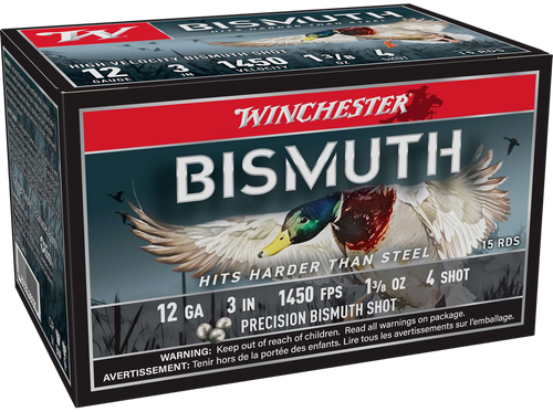 Winchester Ammo SWB1234XV   12Gauge 3" 1 3/8oz 4Shot 15 Per Box/10 Case