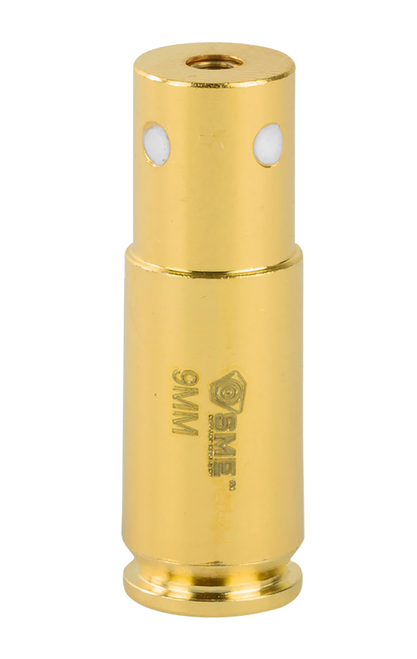 SME XSIBL9MM Sight-Rite Laser Bore Sighting System 9mm Luger Brass Casing