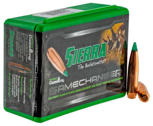 Sierra 4330T Tipped GameKing  6.5Creedmoor 130gr Hollow Point Boat Tail 50/Box