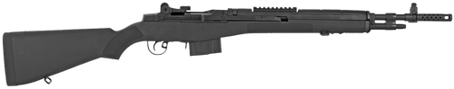 Springfield Armory AA9126 M1A Scout Squad 308 Win/7.62x51mm 10+1 18" Black Parkerized Carbon Steel Barrel w/Muzzle Brake, Black Parkerized Picatinny Rail Steel Receiver, Fixed Black Synthetic Stock