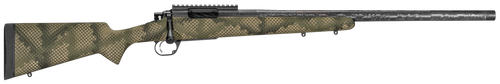 Proof Research 118450 Glacier TI 308 Win 4+1 20" Carbon Fiber Match Grade Threaded Barrel, Black Cerakote Titanium Receivern w/Picatinny Rail, Fixed PROOF Hunter TFDE Carbon Fiber Stock