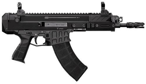 CZ-USA 91450 Bren 2 MS  5.56x45mm NATO 30+1 8.26" Black Cold Hammer Forged Barrel & Frame, Black Stippled Polymer Grips Right Hand