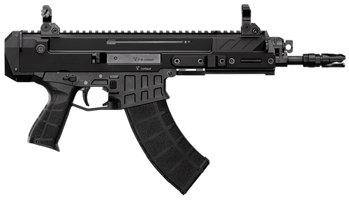CZ-USA 91450 Bren 2 MS  5.56x45mm NATO 30+1 8.26" Black Cold Hammer Forged Barrel & Frame, Black Stippled Polymer Grips Right Hand