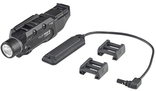 Streamlight 69453 TLR-2 RM w/Laser Black Aluminum, 1000 Lumens White LED Bulb/Green Laser, 297 Meters Beam, Picatinny Rail Mount