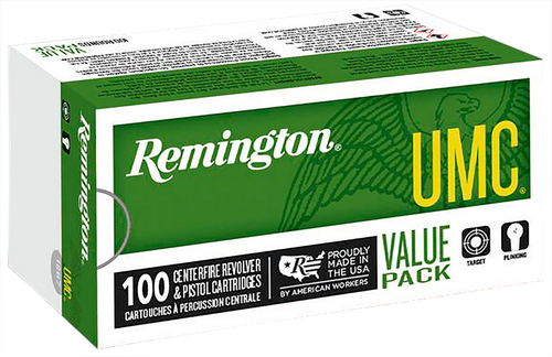 Remington Ammunition 23795 UMC Value Pack 40S&W 180gr Full Metal Jacket 100 Per Box/6 Case