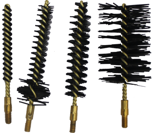 Pro-Shot TFRAR Total Fouling Removal Kit .223 Rem/ 5.56mm AR Platform #8-32 Thread Brass Core Nylon Bristles 4 Pack