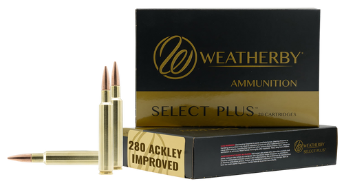 Weatherby M280A139HCB Select Plus  280Ackley Improved 139gr 20 Per Box/10 Case