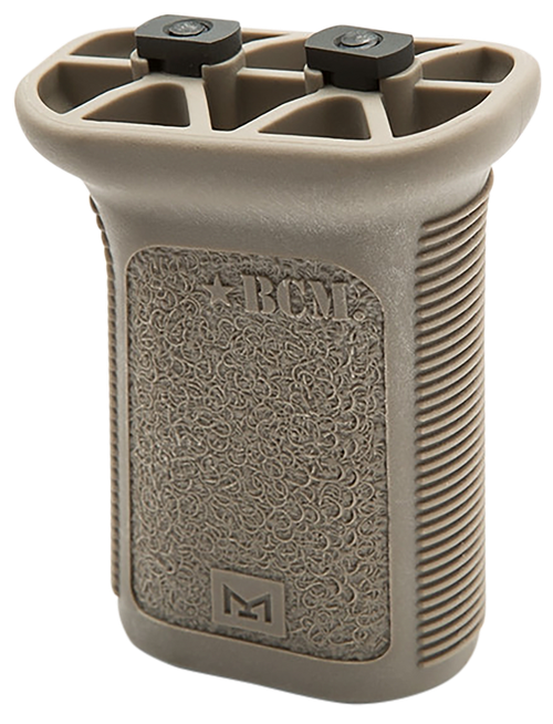 BCM VGMCMRMOD3FDE BCMGunfighter Grip Mod 3 Made of Polymer With Flat Dark Earth Aggressive Textured Finish for M-Lok Rail
