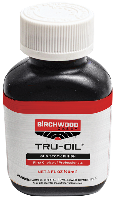 Birchwood Casey 23123 Tru-Oil Gun Stock Finish Natural Wood 3 oz. Bottle