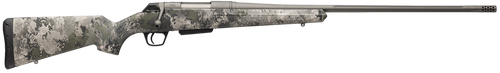 Winchester Repeating Arms 535800228 XPR Extreme 30-06 Springfield 3+1 24" Tungsten Cerakote Fluted Threaded Barrel & Drilled & Tapped Steel Receiver, Fixed TrueTimber VSX Synthetic Stock