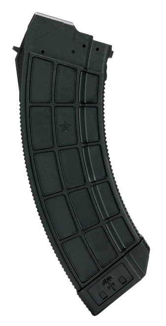 US Palm MA943A Standard  30rd 7.62x39mm For AK-47 Black Polymer