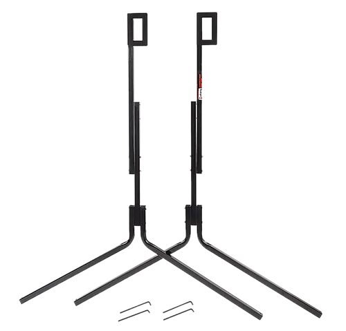 Viking Solutions VKSVGK004 Adjustable Target Stand  Black Steel