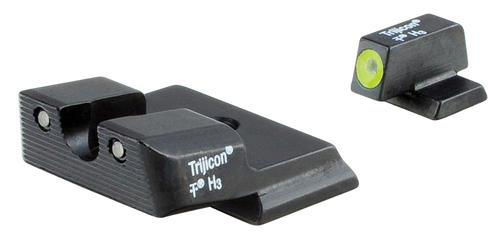 Trijicon 600721 HD Night Sights  Green/Tritium Yellow Outline Front Sight-Green Tritium Black Outline Rear Sight Smith & Wesson M&P Shield/M&P Shield Plus