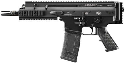 FN 38101242 SCAR 15P 300 Blackout 30+1 7.50" Black Chrome Lined Steel Barrel, Black Anodized Aluminum Picatinny Rail Receiver, Black Polymer Grip, Ambidextrous