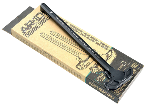 Strike Industries ARCHEL308BK Extended Latch Charging Handle AR-10 Black Anodized Aluminum