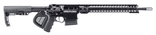 Patriot Ordnance Factory 01666 Revolution *CA Compliant 308 Win,7.62x51mm NATO 16.50" 10+1 Black Hard Coat Anodized Rec Black Polymer 6 Position MFT BMS Minimalist Stock Black Polymer Grip