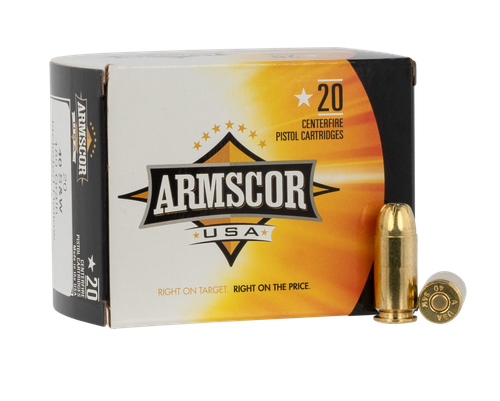 Armscor AC403N USA  40S&W 180gr Jacketed Hollow Point 20 Per Box/25 Case