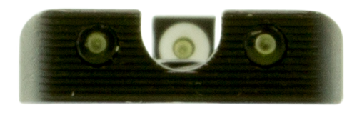TruGlo TG231MP1W Tritium Pro  Black | Green Tritium White Outline Front Sight Green Tritium Rear Sight