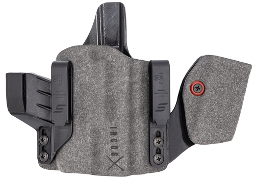 Safariland INCOG0895A0CX261MC Incog X  IWB Gray Cordura w/Mag Caddy, Fits Glock 43X/48 Belt Clip Mount, Right Hand