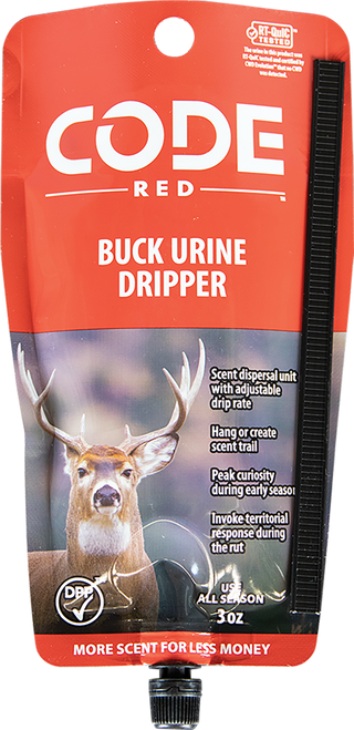 Code Blue OA1423  Buck Urine Deer 3 oz Dripper