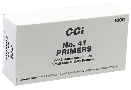 CCI 1 Mil-Spec No. 41 5.56x45mm NATO Rifle 1000/Box