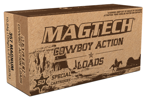 Magtech 357L Cowboy Action  357Mag 158gr Lead Flat Nose 50 Per Box/20 Case