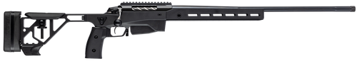 Tikka JRTXAGB33124 T3x Ace Game 300 Win Mag 10+1 24" Fluted Threaded Barrel, Black Cerakote Picatinny Rail Aluminum Receiver, M-LOK Handguard, Adjustable Aluminum Stock, Black Polymer Grip