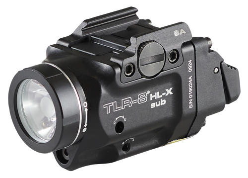 Streamlight 69469 TLR-8  Black Aluminum Springfield Hellcat 1,000 Lumens Red Laser